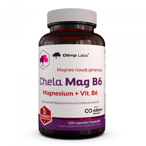 Magnez Olimp Chela-Mag B6® - 120 Kapsułek