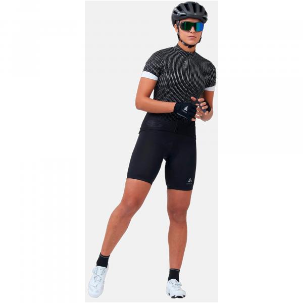 Spodenki rowerowe z wkładką damskie Odlo short ESSENTIAL