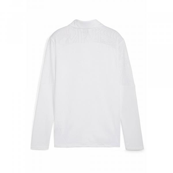 Młodzieżowa bluza treningowa z zamkiem 1/4 Valencia CF PUMA White