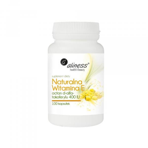 Naturalna Witamina E 400 IU 100 kaps ALINESS