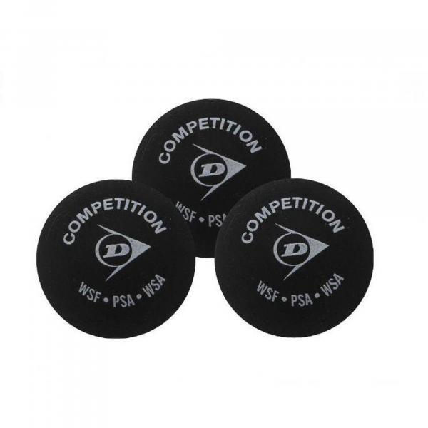 Piłki do squasha Dunlop Competition Squash Ball 3 szt