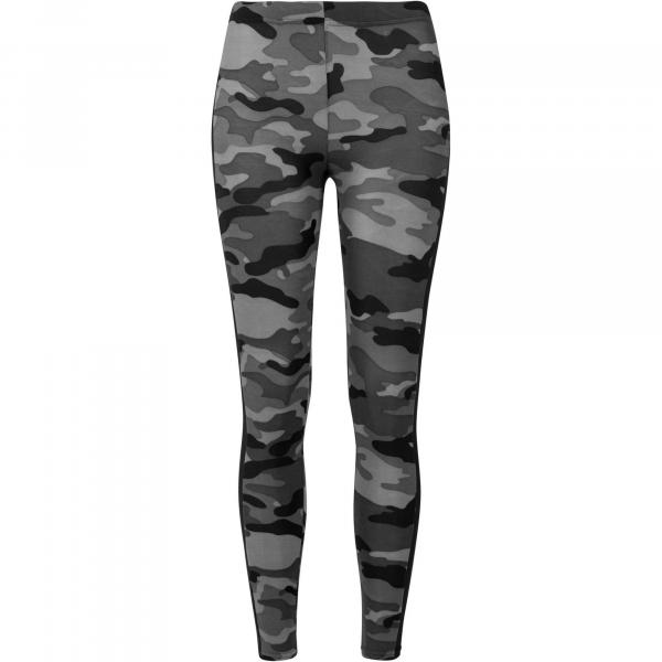 Damskie Legginsy W Prążki Camo