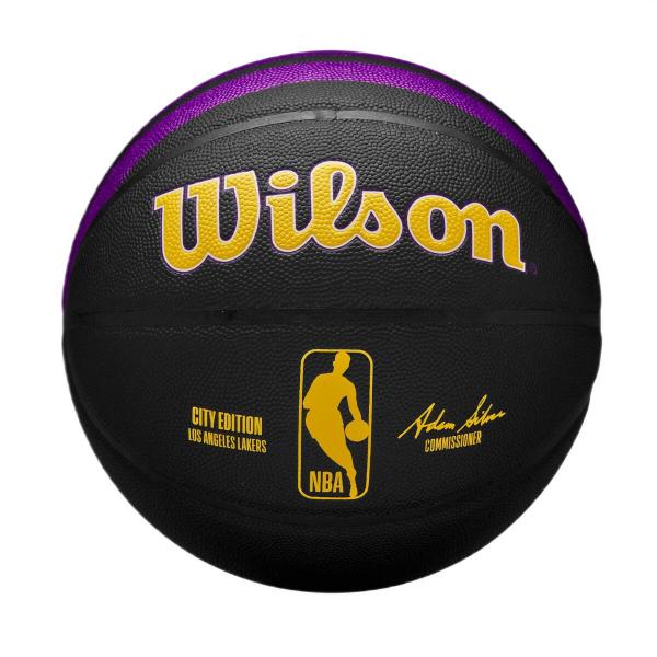 Piłka do kosza Wilson NBA Los Angeles Lakers Team City Collector WZ4024114 7