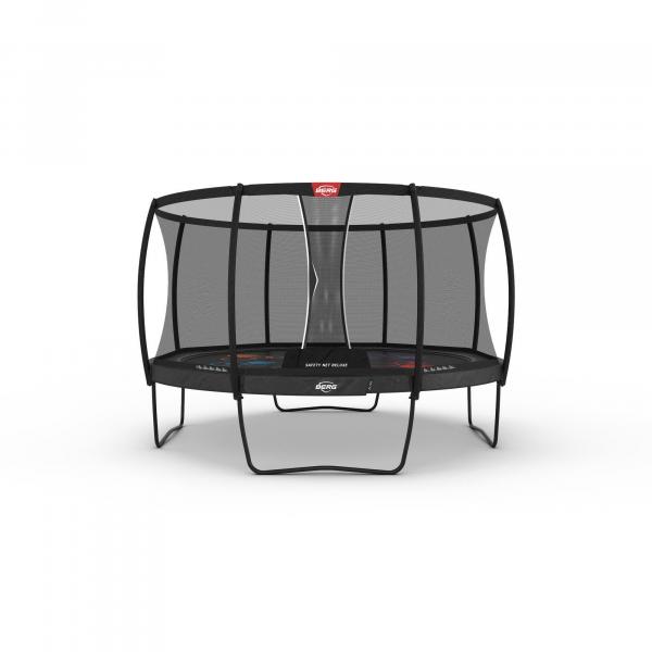 Trampolina okrągła z siatką bezpieczeństwa BERG Elite