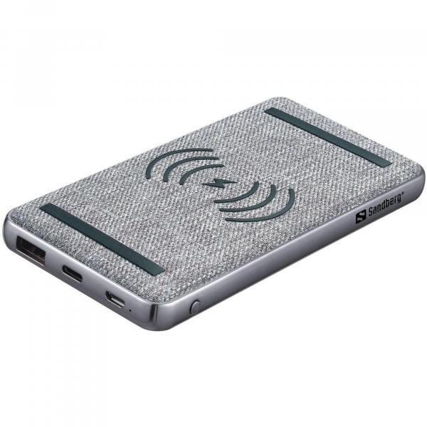 Sandberg Powerbank 10000 PD20W+Wireless