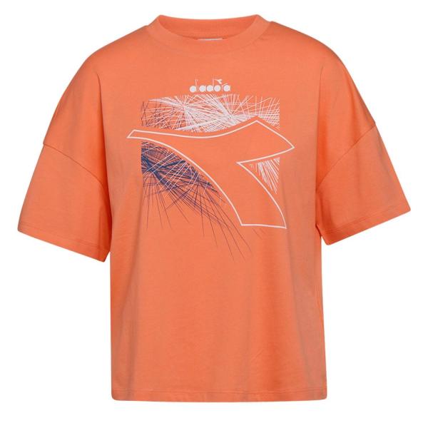 Koszulka damska DIADORA L. T-SHIRT SS LOGO FLARE