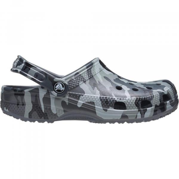 Klapki Crocs Classic Printed Camo moro