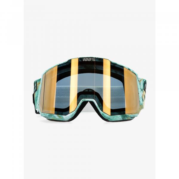 Gogle narciarskie 100% Snowcraft XL Hiper - fossil express/mirror copper