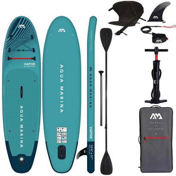 Deska SUP/kajak do rekreacji unisex Aqua Marina Vapor 10'4 2023 zestaw kajakowy