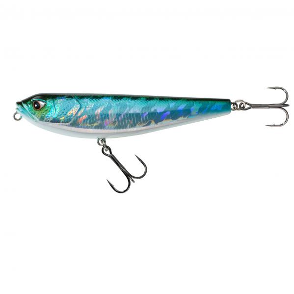 Wobler Stickbait Caperlan STK 100F niebieski grzbiet