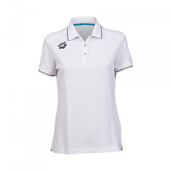 Koszulka damska na basen Arena Women`s Team Poloshirt Solid Cotton