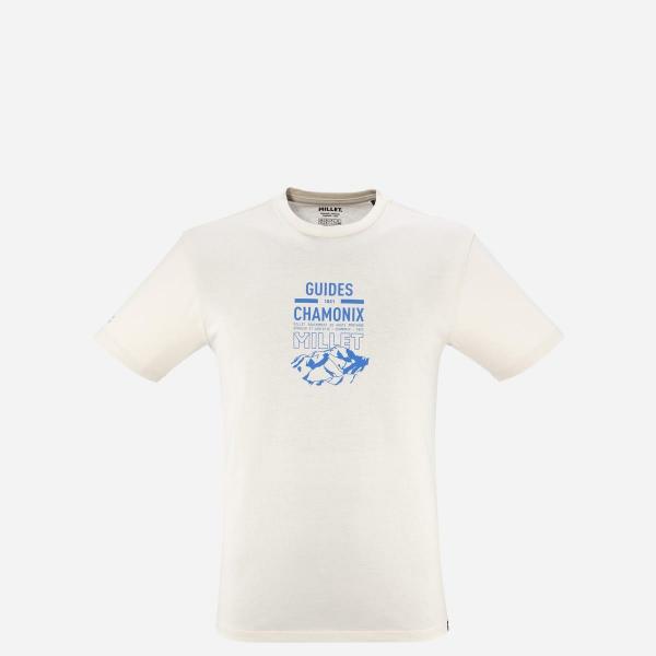 Koszulka męska z krótkim rękawem Millet Cdg Chamonix Logo Ts Ss M regular fit