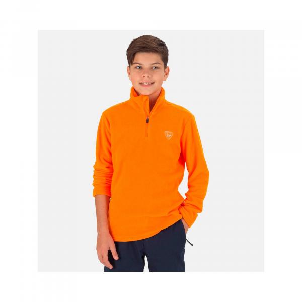 Polarek narciarska dla dzieci Rossignol Boy 1/2 Zip Fleece mango