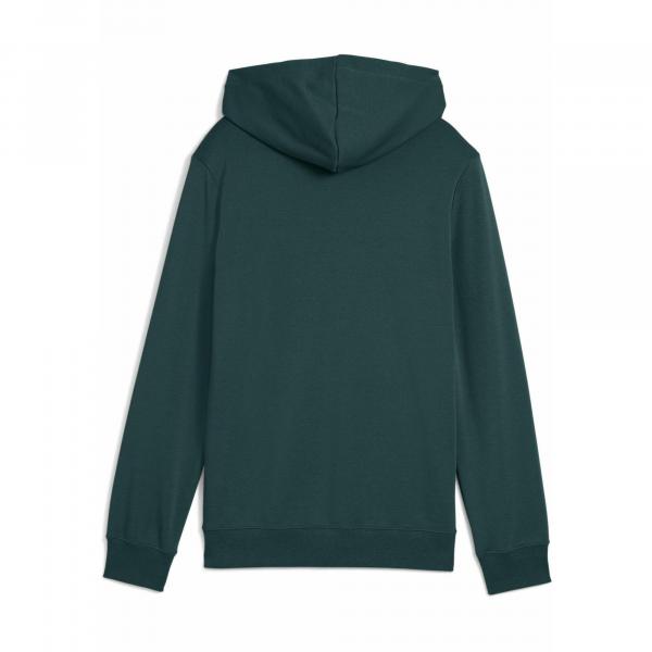 Młodzieżowa bluza z kapturem ESS z logo No. 1 PUMA Dark Myrtle Green