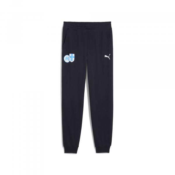 Męskie spodnie dresowe FtblCulture Olympique Marsylia PUMA New Navy White Blue