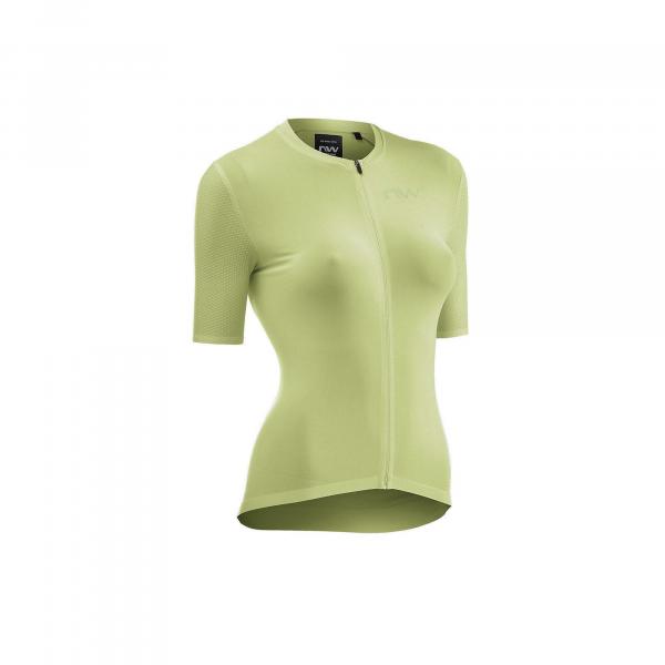 Koszulka rowerowa NORTHWAVE Extreme Woman Jersey żółty