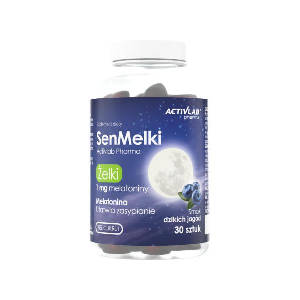 Melatonina SenMelki żelki z melatoniną Activlab Pharma