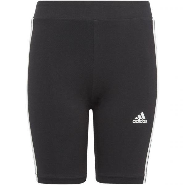 Spodenki dla dzieci adidas Essentials 3-Stripes Cotton Bike Tights