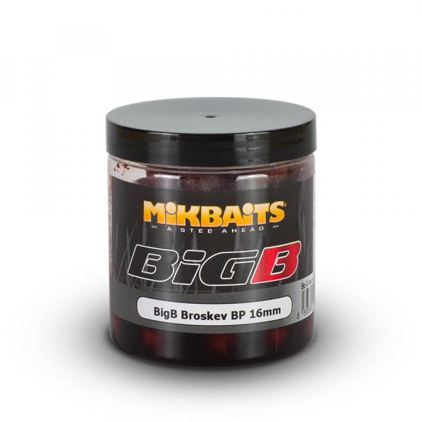 Kulki Haczykowe W Dipie Mikbaits Big 250Ml - Bigb Brzoskwinia-Czarny Pieprz 16Mm