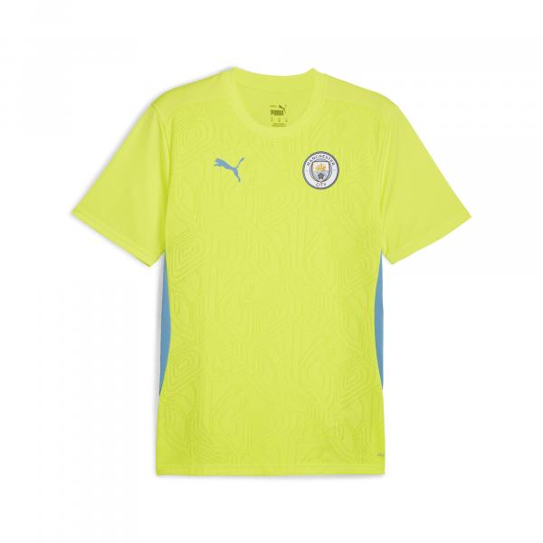 Męska koszulka treningowa Manchester City PUMA Yellow Glow Magic Blue