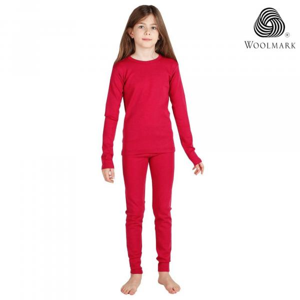 Komplet bielizny termoaktywnej dla dzieci Woolona 100% Merino Woolona