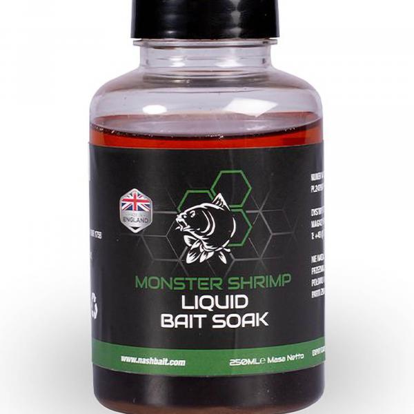 Liquid Dip Nash Monster Shrimp Bait Soak 250 Ml