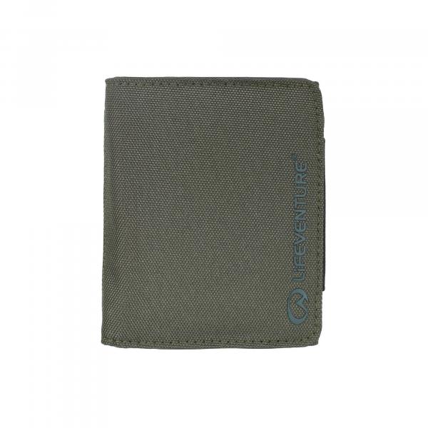 Portfel antykradzieżowy Lifeventure Recycled RFID Wallet - olive