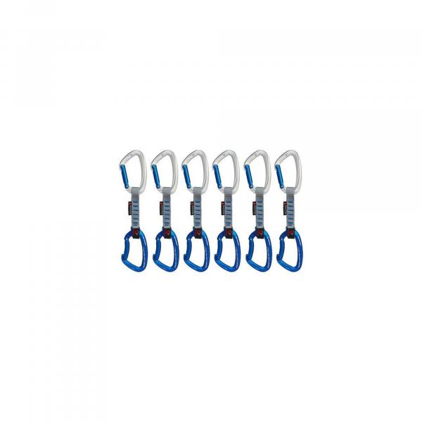 Zestaw ekspresów Crag Keylock 10cm Indicator 6-pak