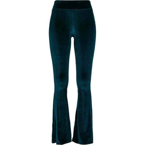 Legginsy Damskie Velvet Z Wysoką Talią Bootcut