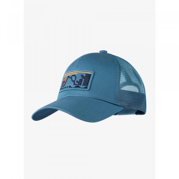 Czapka z daszkiem Buff Explore Trucker Cap - nidus blue L-XL