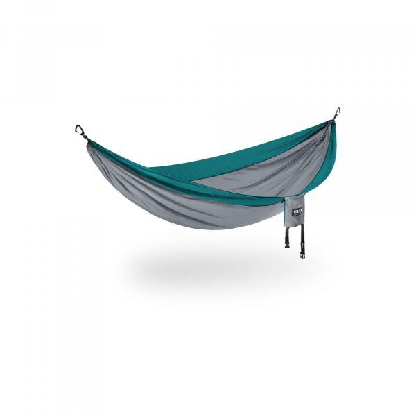 Hamak rowerowy ENO SingleNest Hammock - grey/seafoam