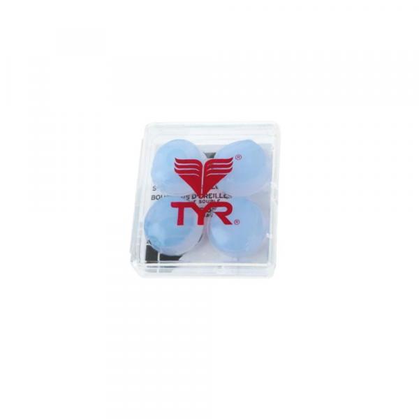4 zatyczki pływackie do uszu tyr ear plugs moldable soft silicone
