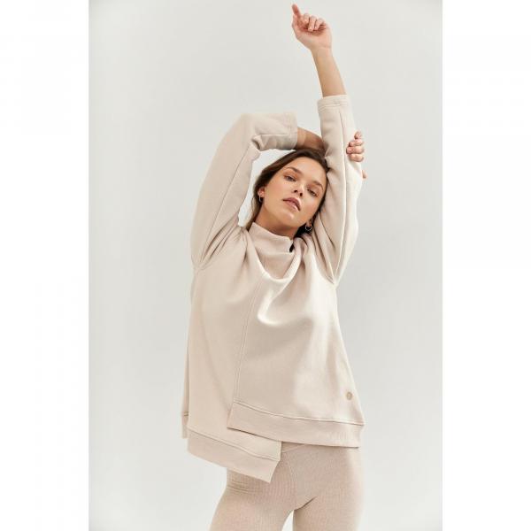 Bluza do jogi Moonholi Comfy Milky Way Sweatshirt z asymetrycznym krojem