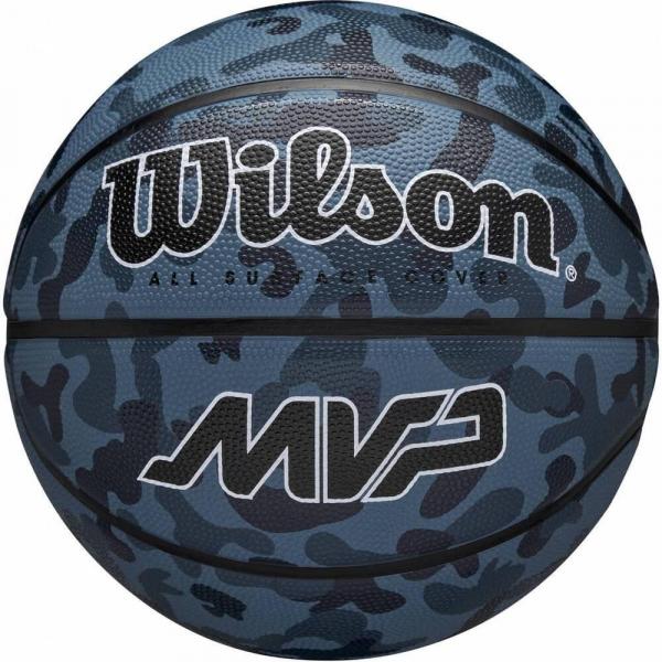 Piłka do koszykówki Wilson MVP Camo gumowa, rozmiar 7, kolor niebieski
