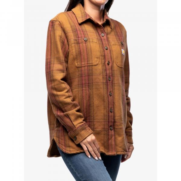 Koszula turystyczna damska Carhartt Twill L/S Plaid Shirt