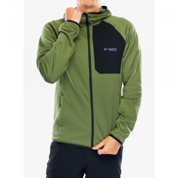 Bluza z kapturem męska Columbia Triple Canyon Grid Fleece Hooded Full Zip II