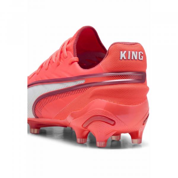Damskie buty piłkarskie KING ULTIMATE FG/AG PUMA Glowing Red White Fire