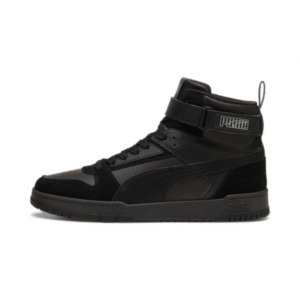 Sneakersy męskie Puma RBD Game SD wysokie za kostkę szare (397551-03)