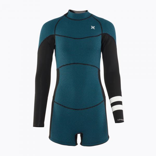 Pianka do pływania damska Hurley Advant Shorty Texture 2/2 mm Springsuit