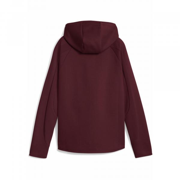 Damska rozpinana bluza Evostripe z kapturem PUMA Ruby Shimmer Red