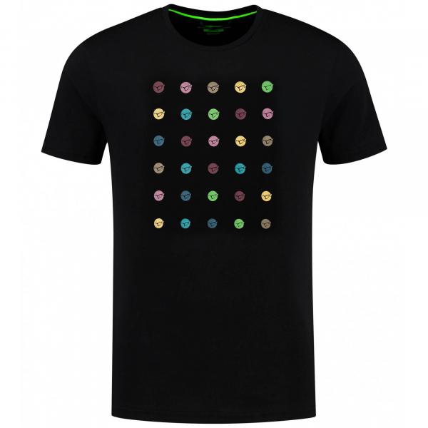 Koszulka Wędkarska T-Shirt Z Nadrukiem Korda Le Dot Tee Black