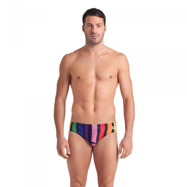 Kąpielówki Arena Painters Stripe Swim Briefs