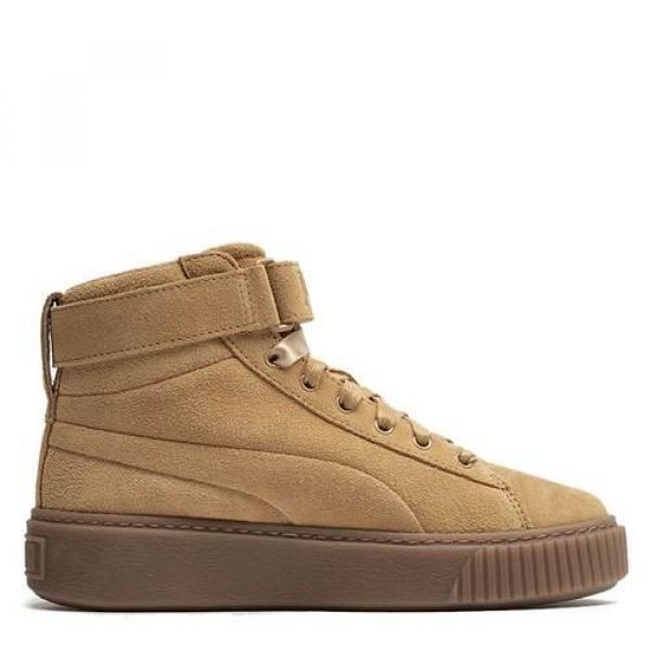 Buty do chodzenia damskie Puma Suede Platform Mid Jr