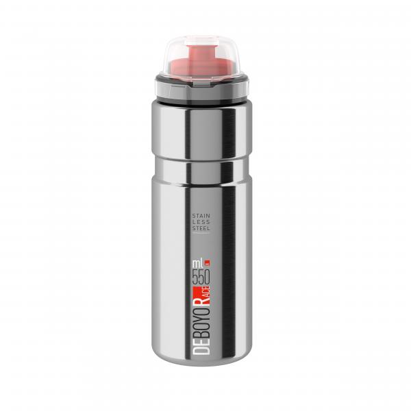 Bidon izotermiczny rowerowy Elite Deboyo Race 550 ml inox