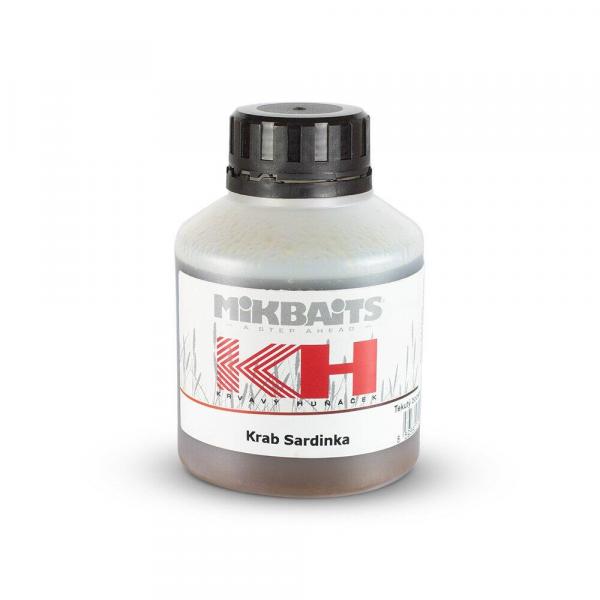 Booster Dodatek Do Zanęt Przynęt Mikbaits Krvavý Huňáček 250Ml - Crab Sardynka