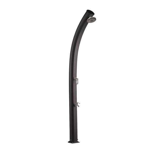 Prysznic ogrodowy solar Jolly 33L z obrotowym podkładem - Aluminium - 233 cm