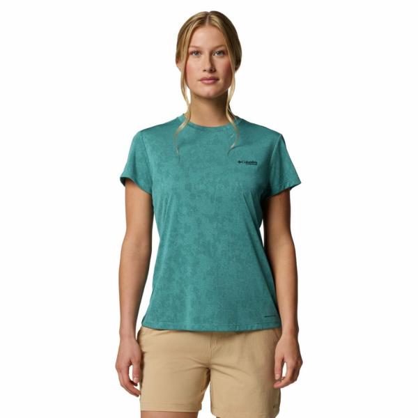 Koszulka szybkoschnąca damska Columbia Bluebird Canyon Short Sleeve Crew
