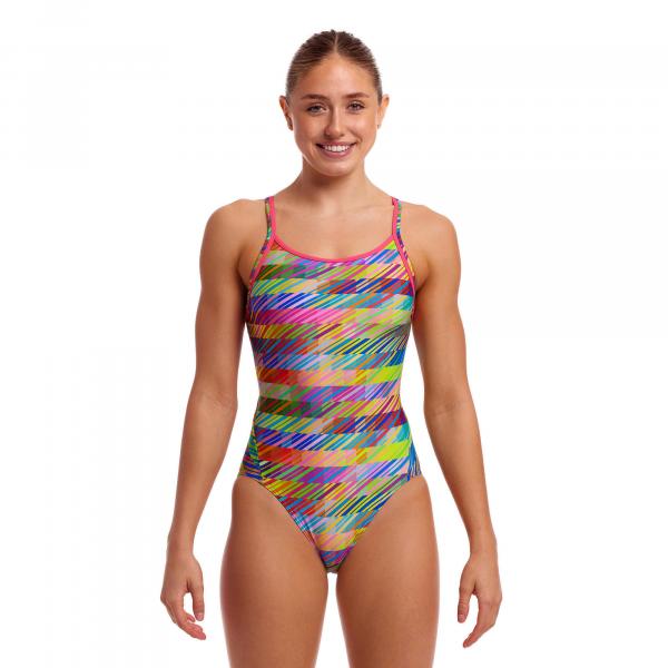Strój kąpielowy jednoczęściowy FUNKITA Static Stack - Diamond Back