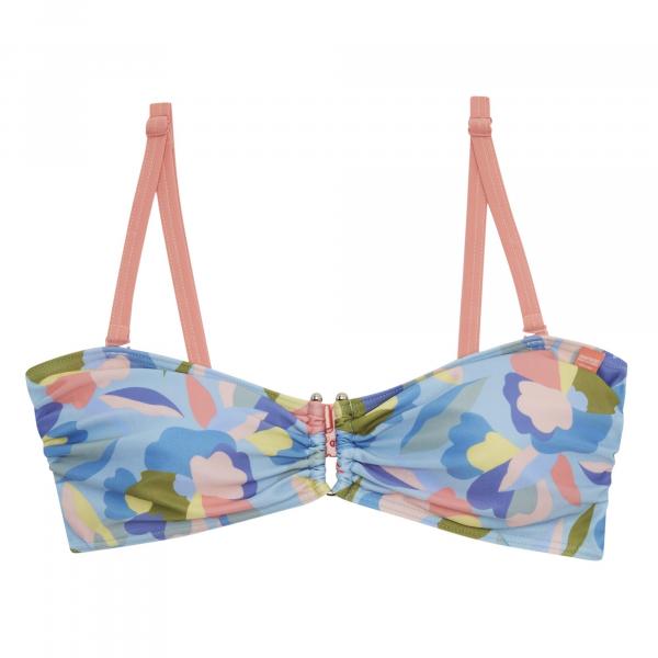Top Bikini W Abstrakcyjne Kwiaty Dla Kobiet Aceana III