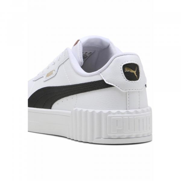 Damskie sneakersy Carina 3.0 PUMA White Black Gold